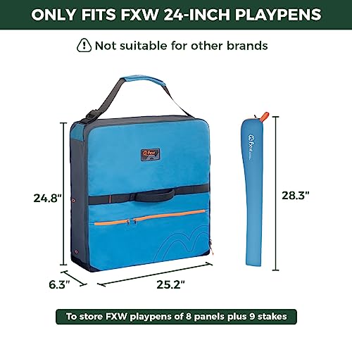 FXW Carrier Bag Case in 24 inch(1 Pack), Blue