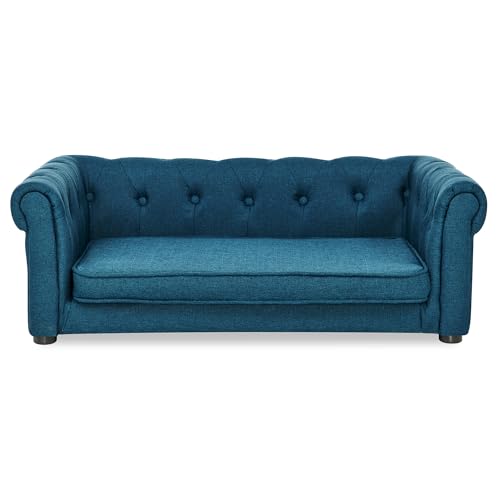 KEIKI Pet Bed Mat in 39" x 23.6" x 15", Blue