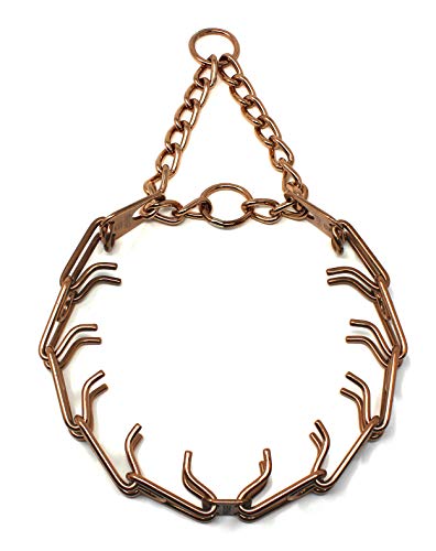 Herm Sprenger Animal Collar in 25in (63cm) x 4mm, Gold