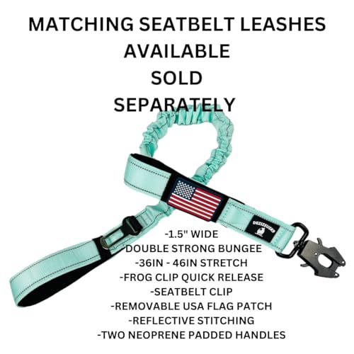 DEZIZEUSK9 Animal Collar in 16-25 INCH, MINTGREEN-COBVEL2