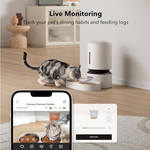 PETLIBRO Pet Feeder in 5L (With Camera), White