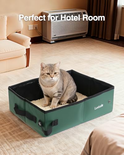 Luxtude Litter Box in Medium, Green