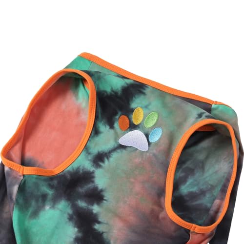 PriPre Pet Apparel in Medium, Vest Green