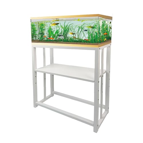 MEWSDEN Item Stand in (10 Gallon)24.8"x9.25", White