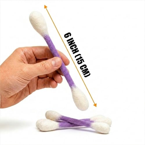 Glaciart One Pet Toy in Regular, Purple Swabs