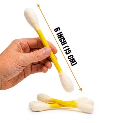 Glaciart One Pet Toy in Regular, Yellow Swabs