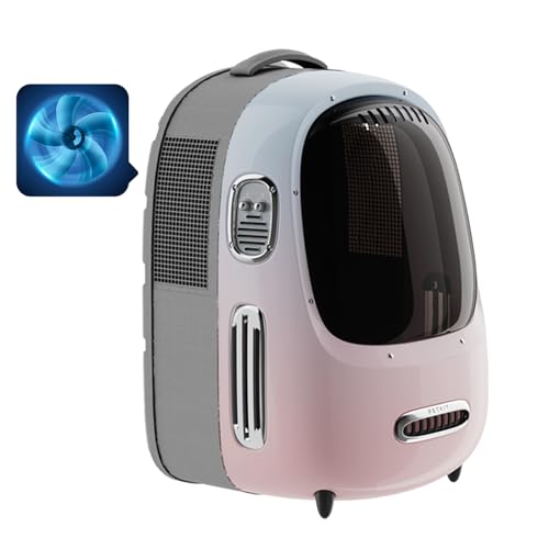 PETKIT Animal Carrier in 13.0"L x 12.0"W x 18.0"H, Pink