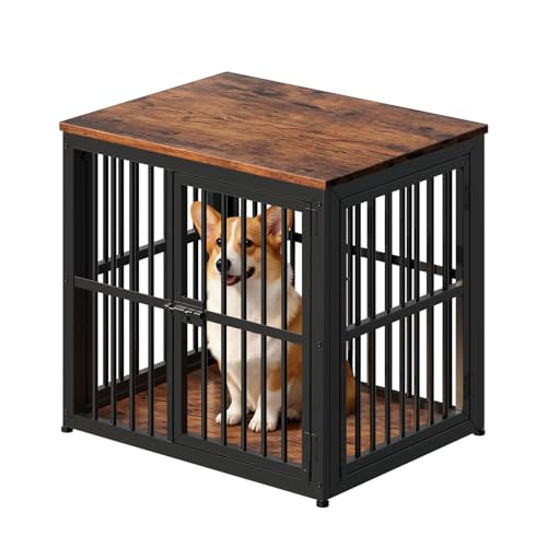 Lyromix Animal Cage in 26.9"L x 20.9"W x 24.0"H, Brown