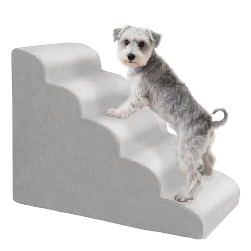 MEWANG Animal Stair in 5 steps: 29.92''L×15.75''W×22.83''H, Round Corner