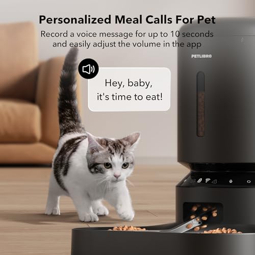 PETLIBRO Pet Feeder in Dual Tray with WiFi, Black