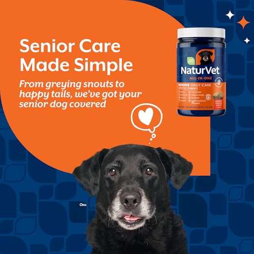 NaturVet Animal Vitamin in Senior- 60 Soft Chews, Life Stages
