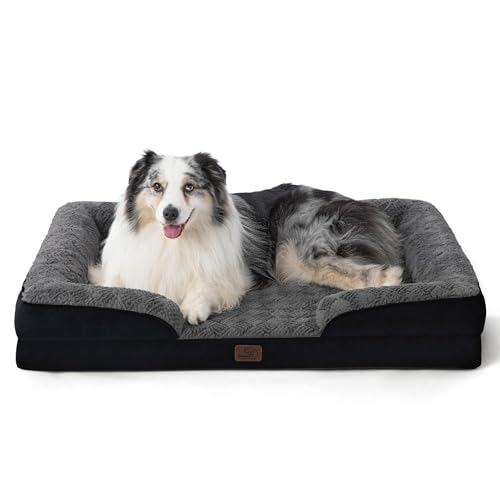 Bedsure Pet Bed Mat in 42"l X 32"w X 6.5"th, Plush-Black