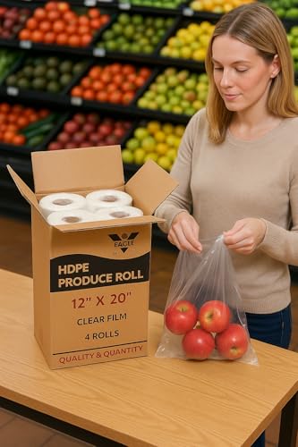 Eagle Food Storage Bag in 12"x20", Clear