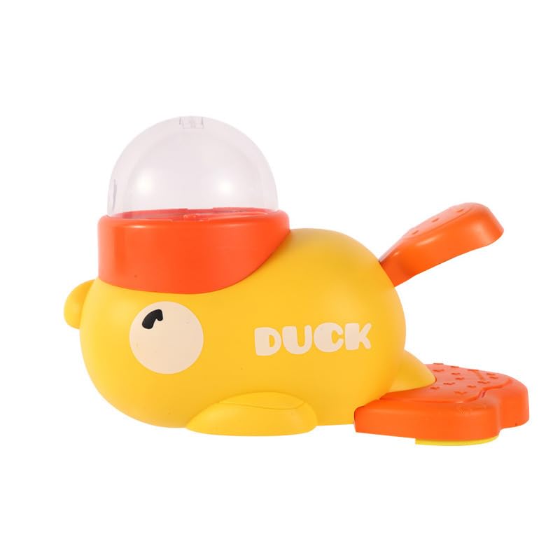 Star&Mi Pet Feeder in Duck-Yellow With Mat