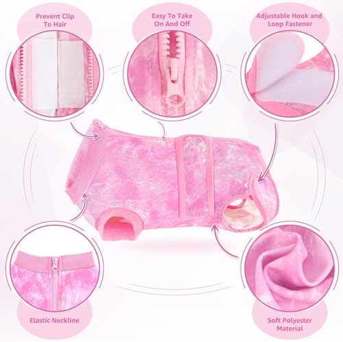 SlowTon Pet Apparel in X-Small, 3.Pink - 100% Polyester