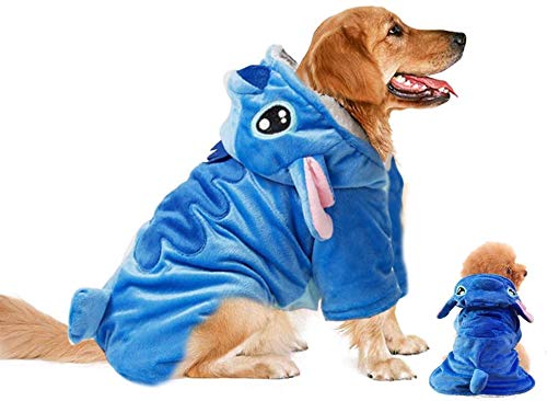 Gimilife Pet Apparel in L ( 23-45 LB | 24.41"Chest Girth ), Blue