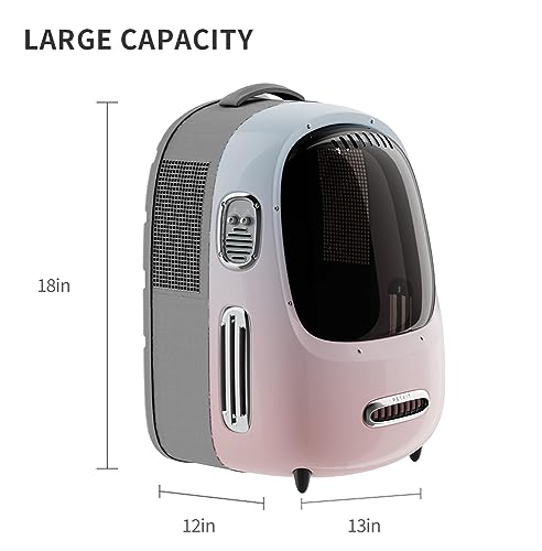 PETKIT Animal Carrier in 13.0"L x 12.0"W x 18.0"H, Pink
