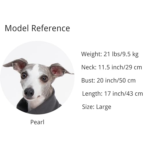 ESCCBOO Pet Apparel in Medium, Grey