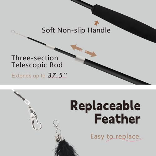 SONGWAY Pet Toy in Black