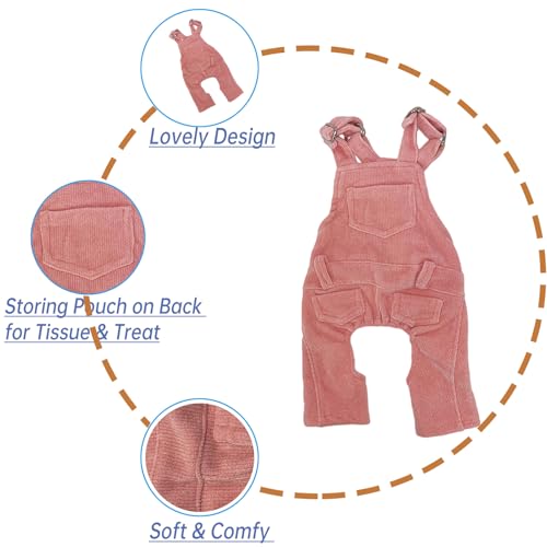 PAPIEEED Pet Apparel in S, Pink