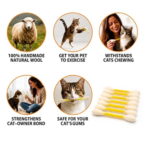 Glaciart One Pet Toy in Regular, Yellow Swabs