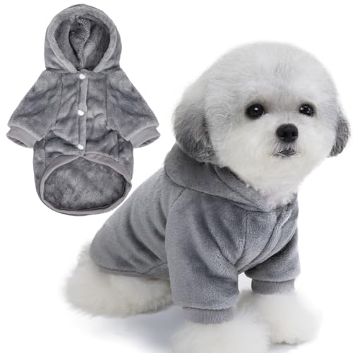 FABRICASTLE Pet Apparel in XX-Small, Light grey