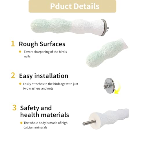 YOOSO WING Animal Perch in one size, Coral Green