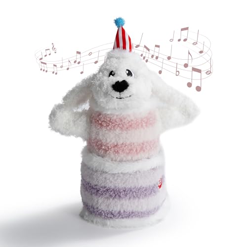 Fuzzwoof Pet Toy in White
