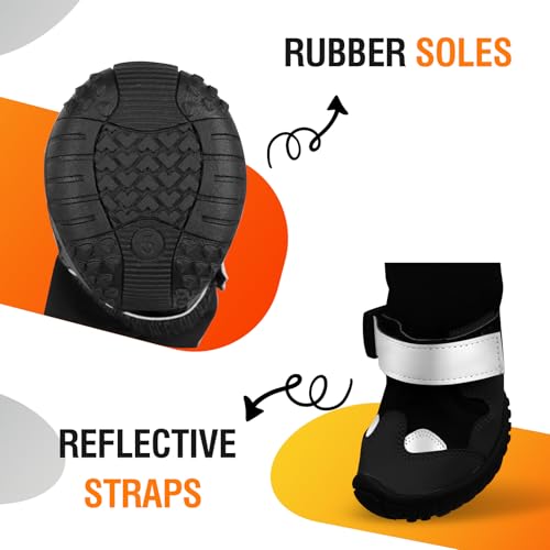 Giiyoe Paw Hoof Protector in 2, Black