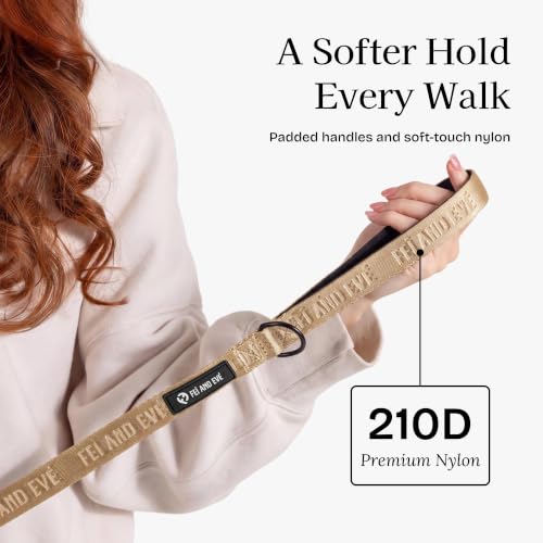 Fei and Eve Leash in 6FT, Champagne