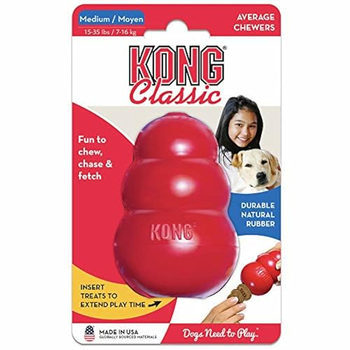 KONG Pet Toy in Medium(2-Pack), Red