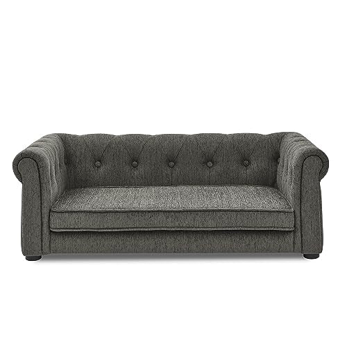 KEIKI Pet Bed Mat in Large, Dark Gray