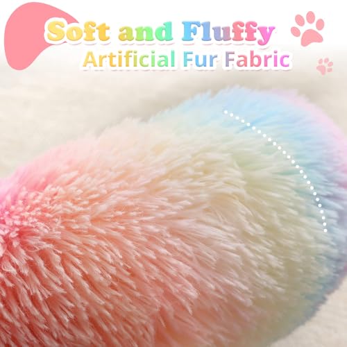 JOLLYVOGUE Pet Bed Mat in 23", Rainbow