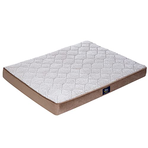 Serta Pet Bed Mat in Large, Desert Sand
