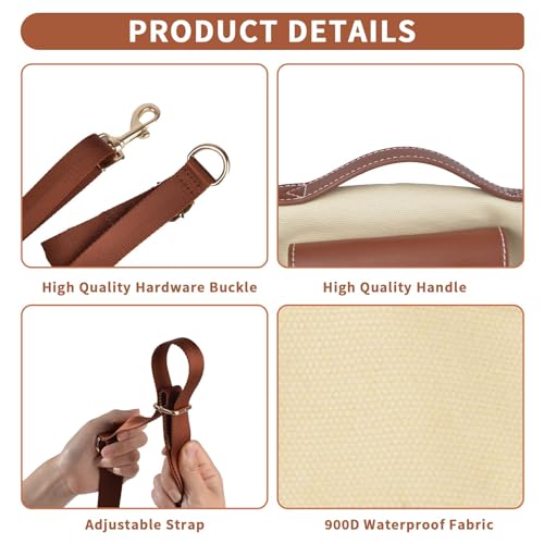 wakytu Animal Harness in Large(11-16 LBS), 1.0 White