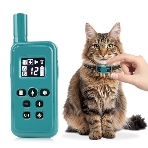FASHILEAD Animal Collar in 1.578/0.86/0.78in, Cyan
