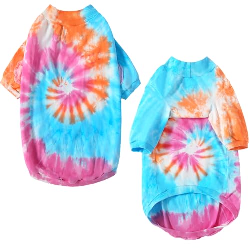 PriPre Pet Apparel in Medium, .Pink Orange