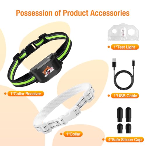 KJEFYPETZN Animal Collar in Small, Medium, Large, black-1
