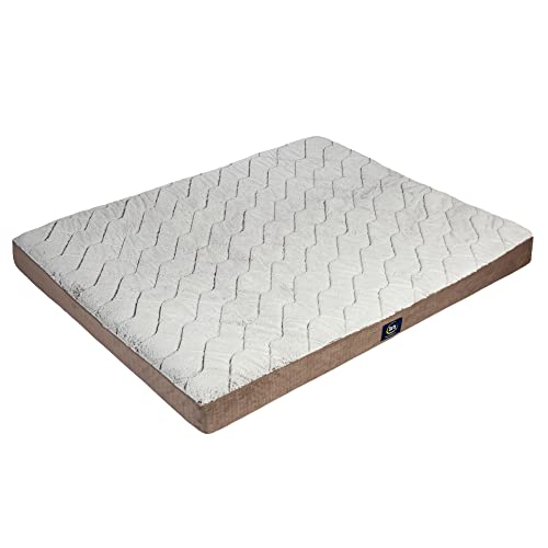 Serta Pet Bed Mat in Large, Chocolate Brown