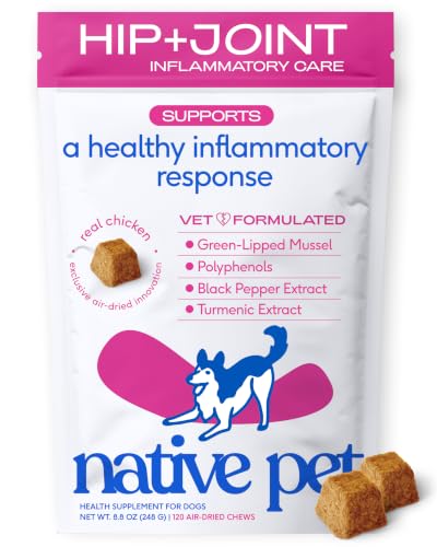 Native Pet Animal Nutritional Supplement in 120 Servings, Inflammatory Care