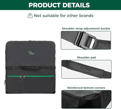 FXW Carrier Bag Case in 24 inch(2 Packs), Black