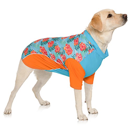 PlayaPup Pet Apparel in XX-Small, Tropical Blazing Island