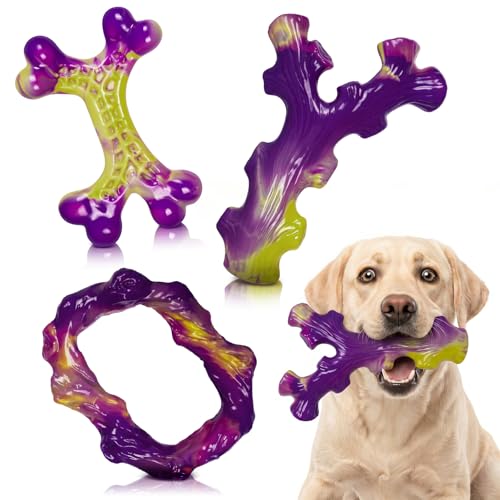 Frienhund Pet Toy in 3 Pack, Purple