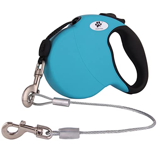 CROWN PAWS Leash in Large, Blue