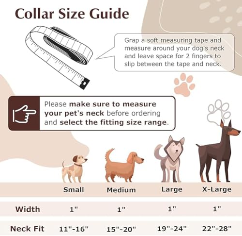 Hotlion Animal Collar in M(Neck 15"-20"), 1Leopard