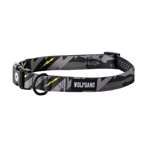 Wolfgang Man & Beast Animal Collar in Small (5/8 Inch x 8-12 Inch), DarkSkies Print