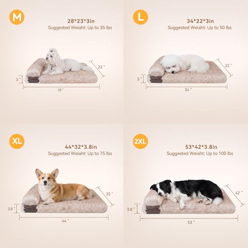 Dogpals Pet Bed Mat in 34''L*22''W*3''Th, Khaki