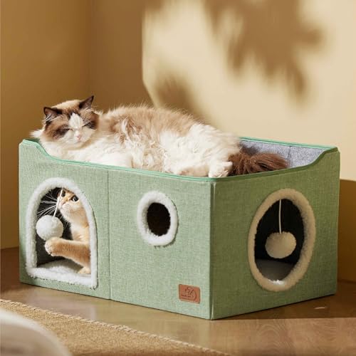 Bedsure Pet Activity Structure in Widen, Green