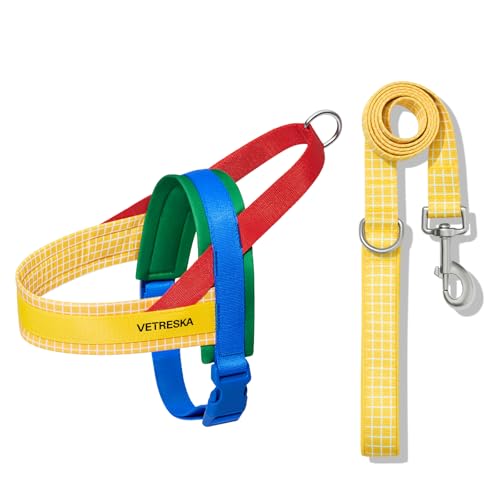 VETRESKA Animal Harness in XS(Chest: 16.9"-22"), Chroma Yellow