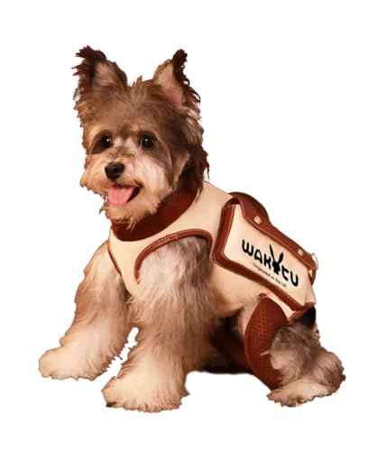 wakytu Animal Harness in Large(11-16 LBS), 1.0 White